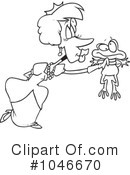 Princess Clipart #1046670 by toonaday