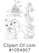 Princess Clipart #1054907 by Pushkin