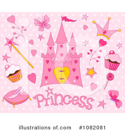Royalty-Free (RF) Princess Clipart Illustration by Pushkin - Stock Sample #1082081