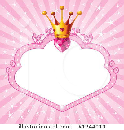 Royalty-Free (RF) Princess Clipart Illustration by Pushkin - Stock Sample #1244010