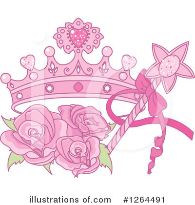 Royalty-Free (RF) Princess Clipart Illustration by Pushkin - Stock Sample #1264491