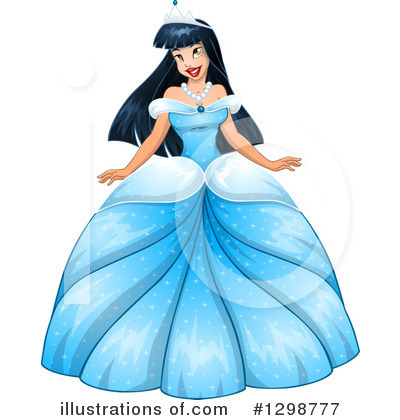 Royalty-Free (RF) Princess Clipart Illustration by Liron Peer - Stock Sample #1298777