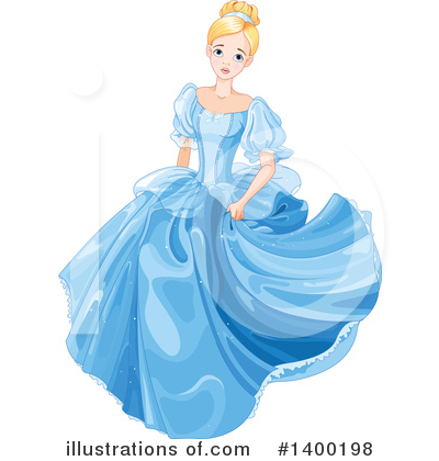 Royalty-Free (RF) Princess Clipart Illustration by Pushkin - Stock Sample #1400198
