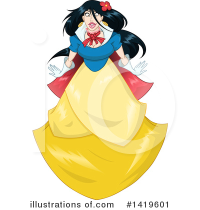 Royalty-Free (RF) Princess Clipart Illustration by Liron Peer - Stock Sample #1419601
