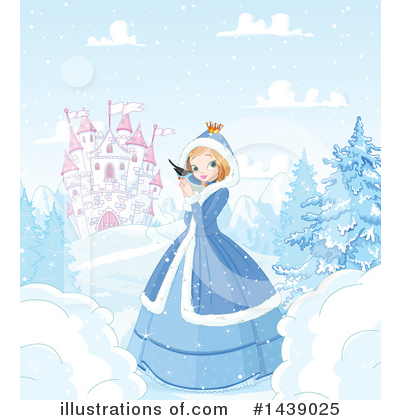 Royalty-Free (RF) Princess Clipart Illustration by Pushkin - Stock Sample #1439025