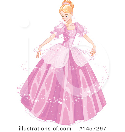 Royalty-Free (RF) Princess Clipart Illustration by Pushkin - Stock Sample #1457297