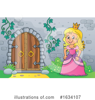 Royalty-Free (RF) Princess Clipart Illustration by visekart - Stock Sample #1634107