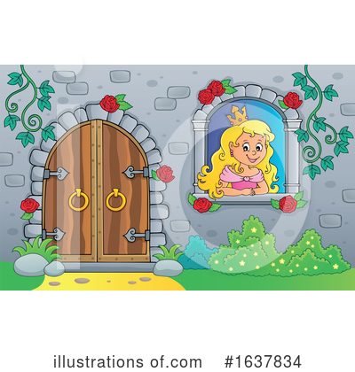 Royalty-Free (RF) Princess Clipart Illustration by visekart - Stock Sample #1637834