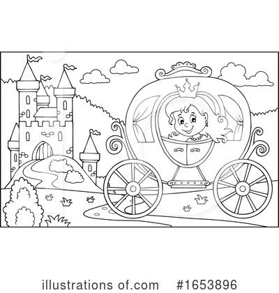 Royalty-Free (RF) Princess Clipart Illustration by visekart - Stock Sample #1653896