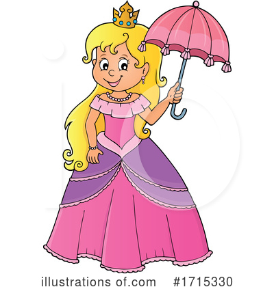 Royalty-Free (RF) Princess Clipart Illustration by visekart - Stock Sample #1715330