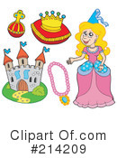 Princess Clipart #214209 by visekart