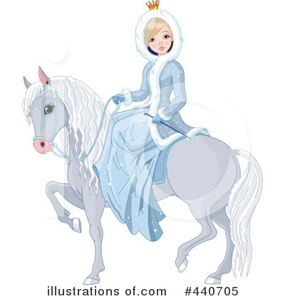 Royalty-Free (RF) Princess Clipart Illustration by Pushkin - Stock Sample #440705