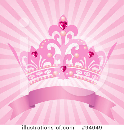 Royalty-Free (RF) Princess Clipart Illustration by Pushkin - Stock Sample #94049