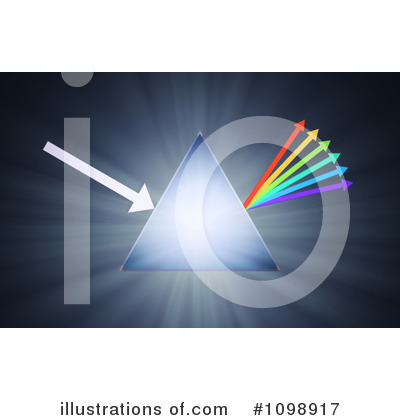 Royalty-Free (RF) Prism Clipart Illustration by Mopic - Stock Sample #1098917