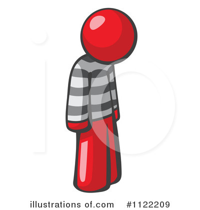 Red Design Mascot Clipart #1122209 by Leo Blanchette