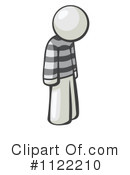 Prisoner Clipart #1122210 by Leo Blanchette