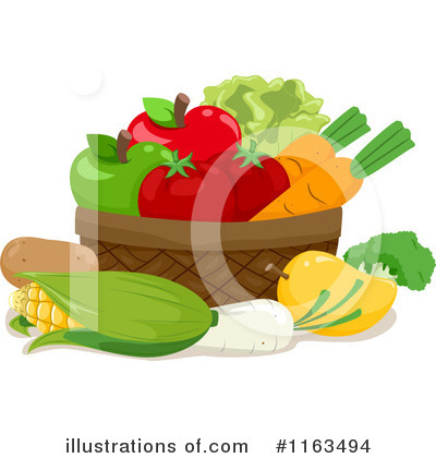 Cabbage Clipart #1163494 by BNP Design Studio