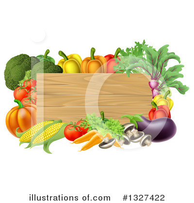 Eggplant Clipart #1327422 by AtStockIllustration