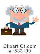 Professor Clipart #1533199 by Hit Toon