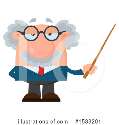 Caucasian Businessman Clipart #1533201 by Hit Toon