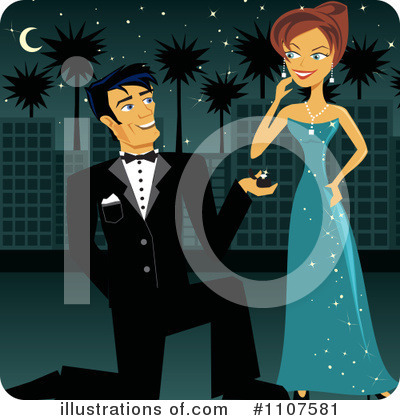 Evening Gown Clipart #1107581 by Amanda Kate