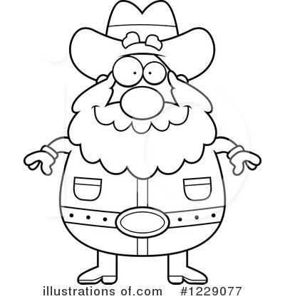 Royalty-Free (RF) Prospector Clipart Illustration by Cory Thoman - Stock Sample #1229077