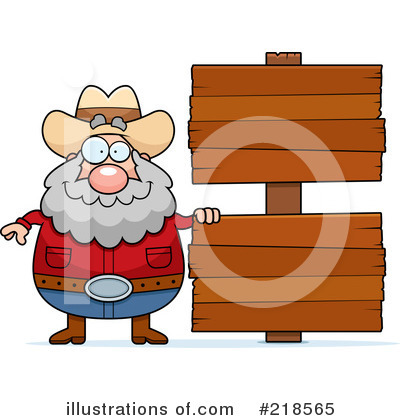 Royalty-Free (RF) Prospector Clipart Illustration by Cory Thoman - Stock Sample #218565
