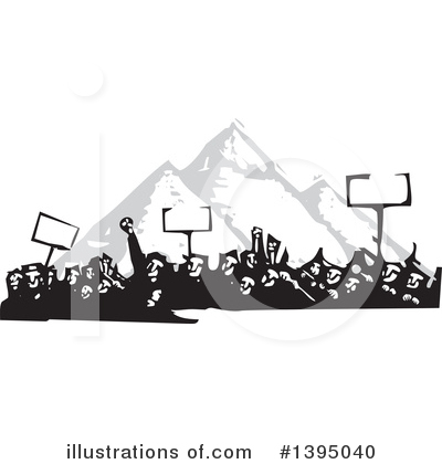 Royalty-Free (RF) Protest Clipart Illustration by xunantunich - Stock Sample #1395040