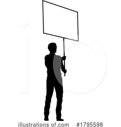 Protest Clipart #1795598 by AtStockIllustration