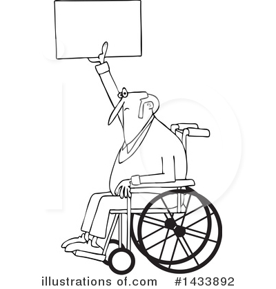 Wheelchair Clipart #1433892 by djart