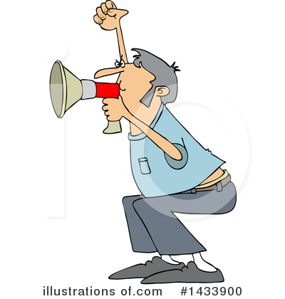 Protester Clipart #1433900 by djart