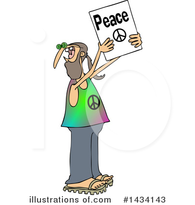 Protester Clipart #1434143 by djart