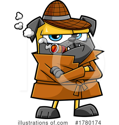 Spy Clipart #1780174 by Hit Toon