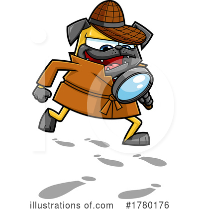 Detective Clipart #1780176 by Hit Toon