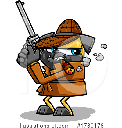 Spy Clipart #1780178 by Hit Toon