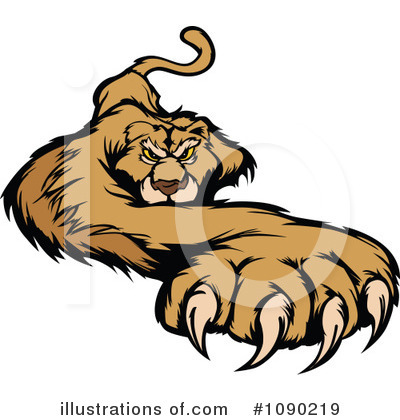 Cougar Clipart #1090219 by Chromaco