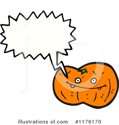Royalty-Free (RF) Pumpkin Clipart Illustration by lineartestpilot - Stock Sample #1176170