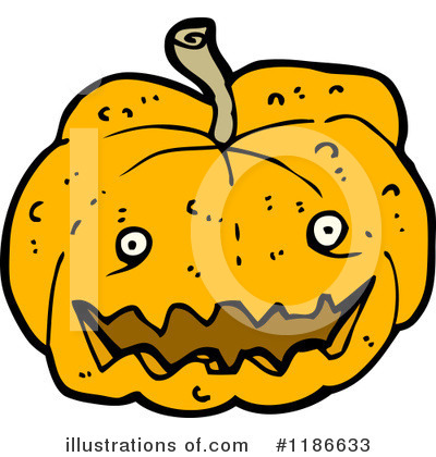 Royalty-Free (RF) Pumpkin Clipart Illustration by lineartestpilot - Stock Sample #1186633