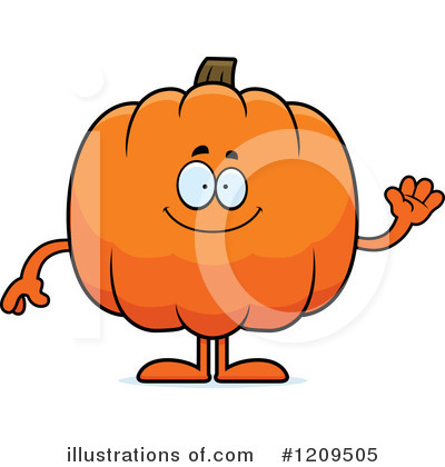 Royalty-Free (RF) Pumpkin Clipart Illustration by Cory Thoman - Stock Sample #1209505