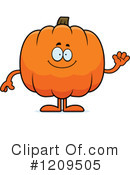 Pumpkin Clipart #1209505 by Cory Thoman