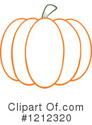 Pumpkin Clipart #1212320 by Hit Toon