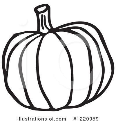 Royalty-Free (RF) Pumpkin Clipart Illustration by Picsburg - Stock Sample #1220959