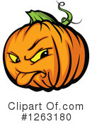 Pumpkin Clipart #1263180 by Chromaco