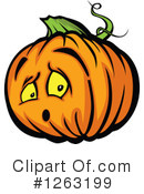 Pumpkin Clipart #1263199 by Chromaco