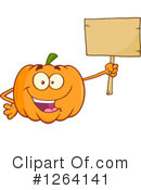 Pumpkin Clipart #1264141 by Hit Toon