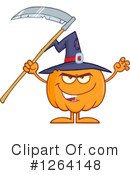 Pumpkin Clipart #1264148 by Hit Toon