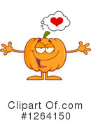 Pumpkin Clipart #1264150 by Hit Toon