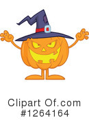 Pumpkin Clipart #1264164 by Hit Toon