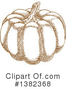 Pumpkin Clipart #1382368 by Vector Tradition SM
