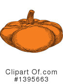 Pumpkin Clipart #1395663 by Vector Tradition SM